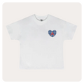 Aveda Plaid Heart Tee
