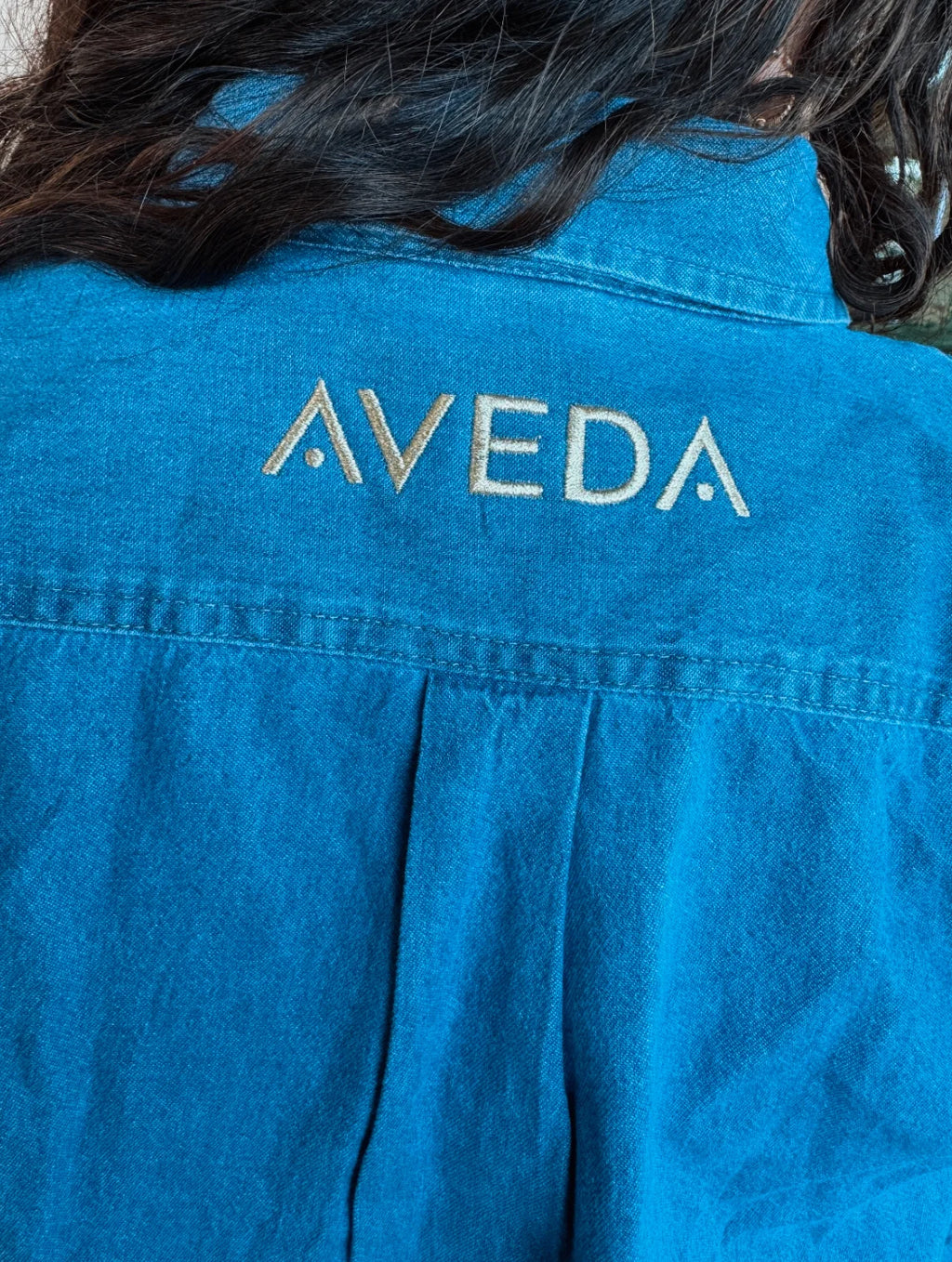 Aveda Denim Button Down