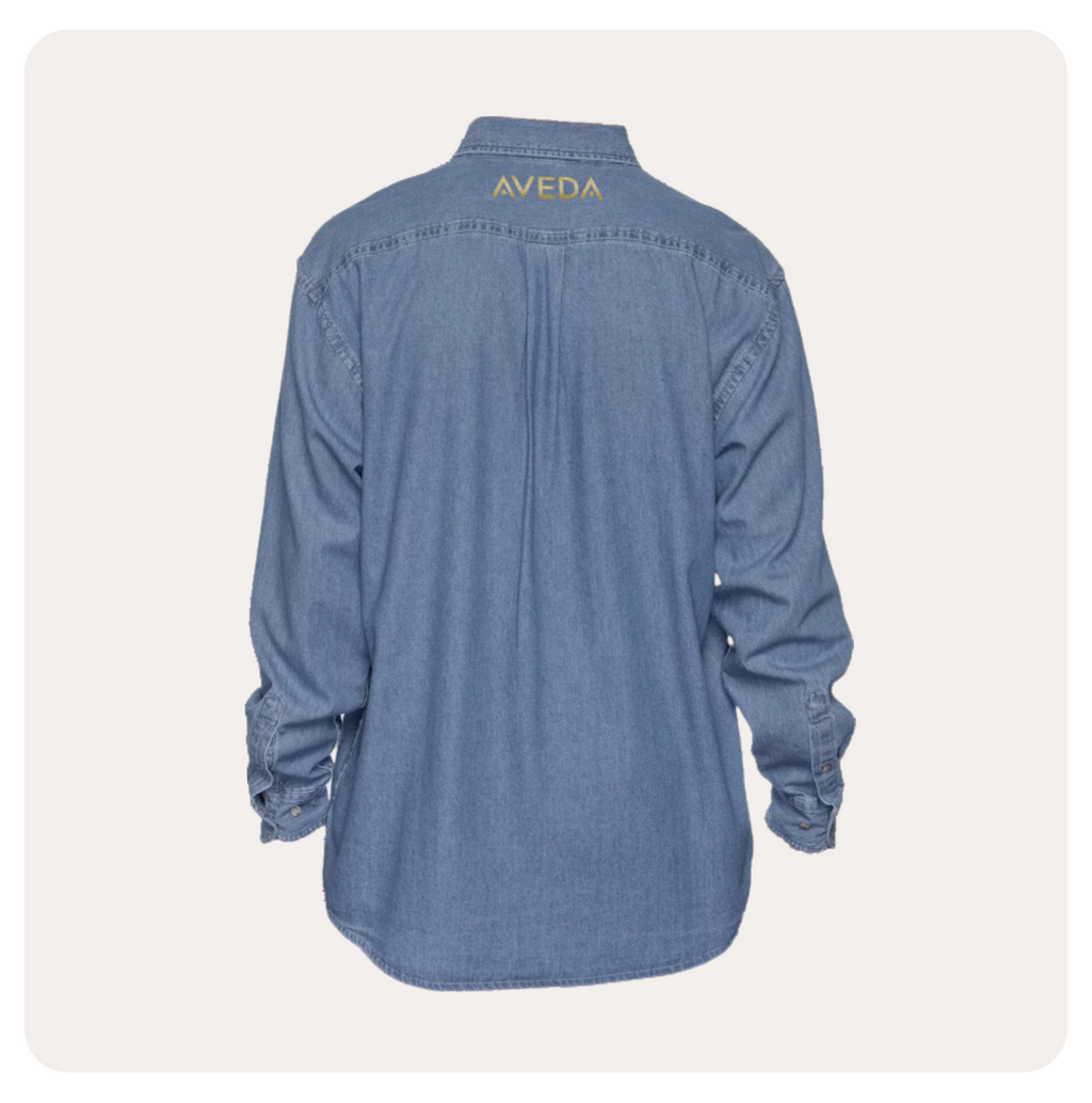 Aveda Denim Button Down