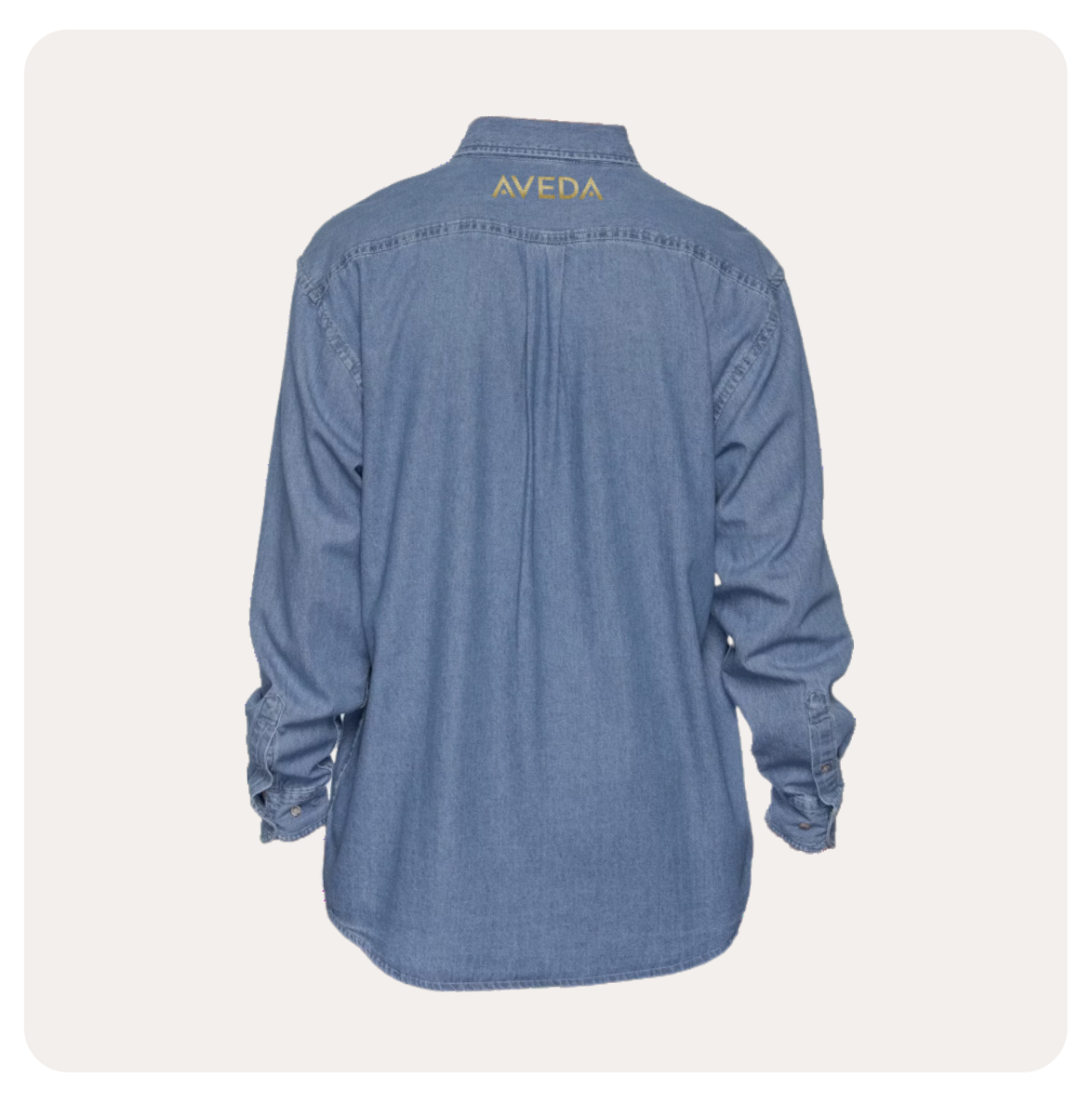 Aveda Denim Button Down