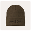 Aveda Brown Monochrome Beanie