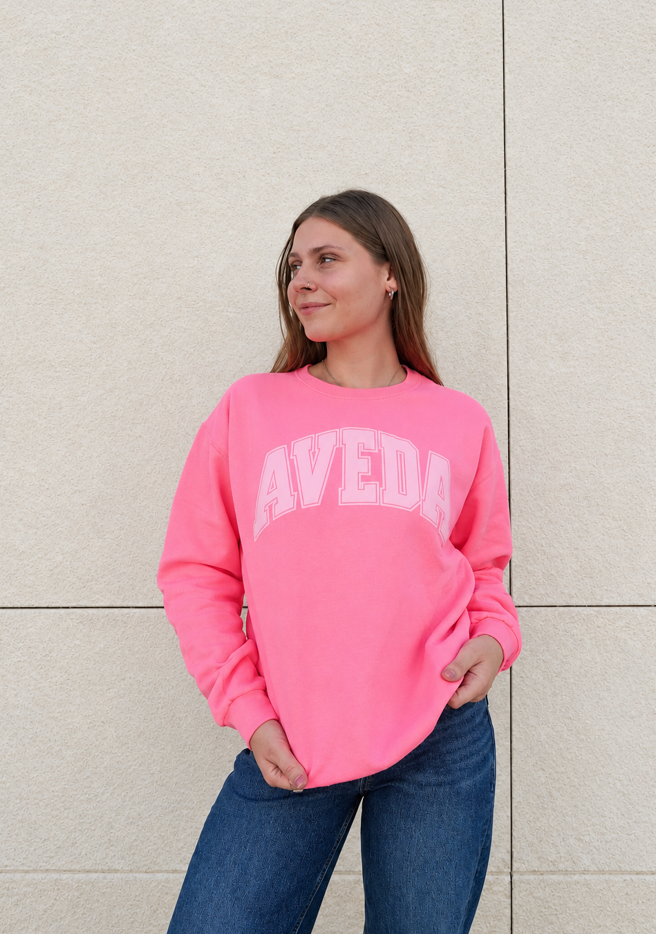 Pink Varsity Crew (preorder)