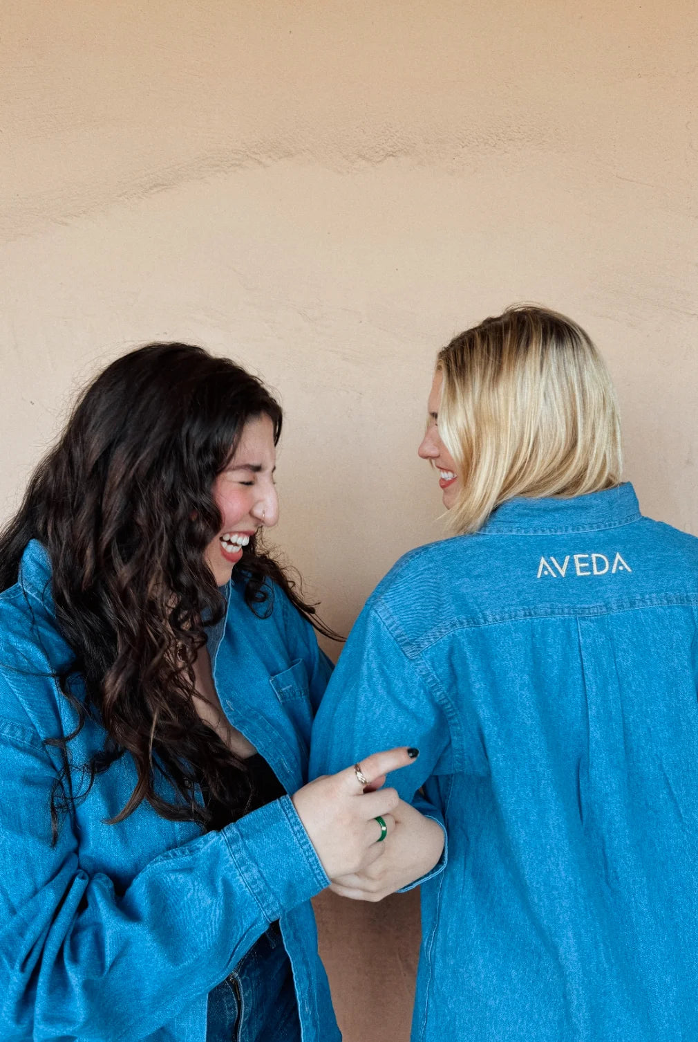 Aveda Denim Button Down