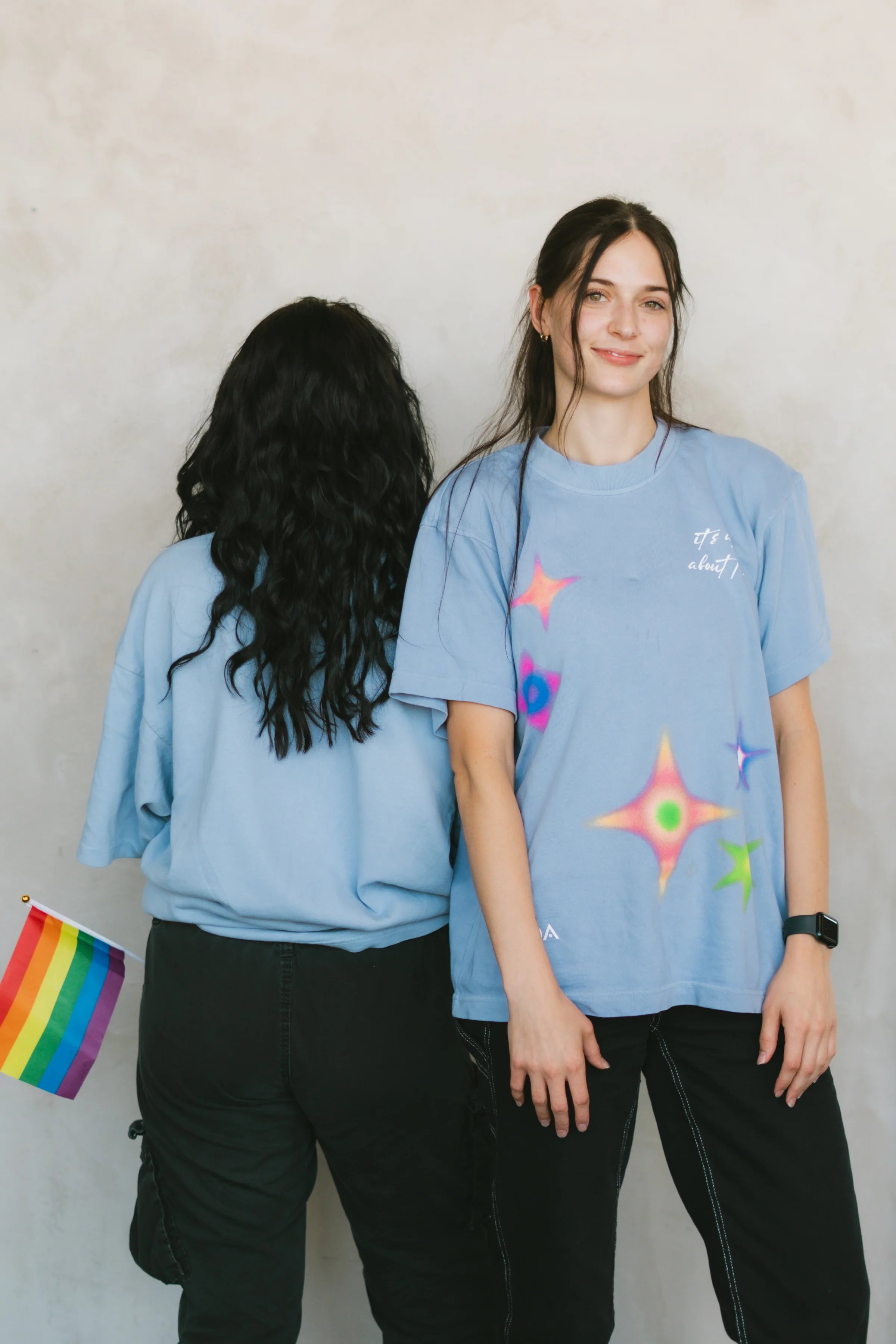 Aveda Sparkle Rainbow Tee